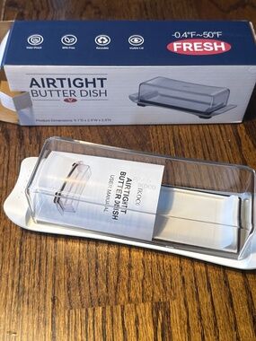IKOCO airtight butter dish NIB